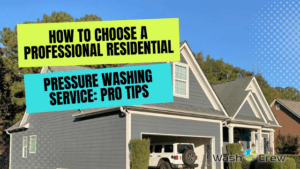 professional residential pressure washing in Atlanta